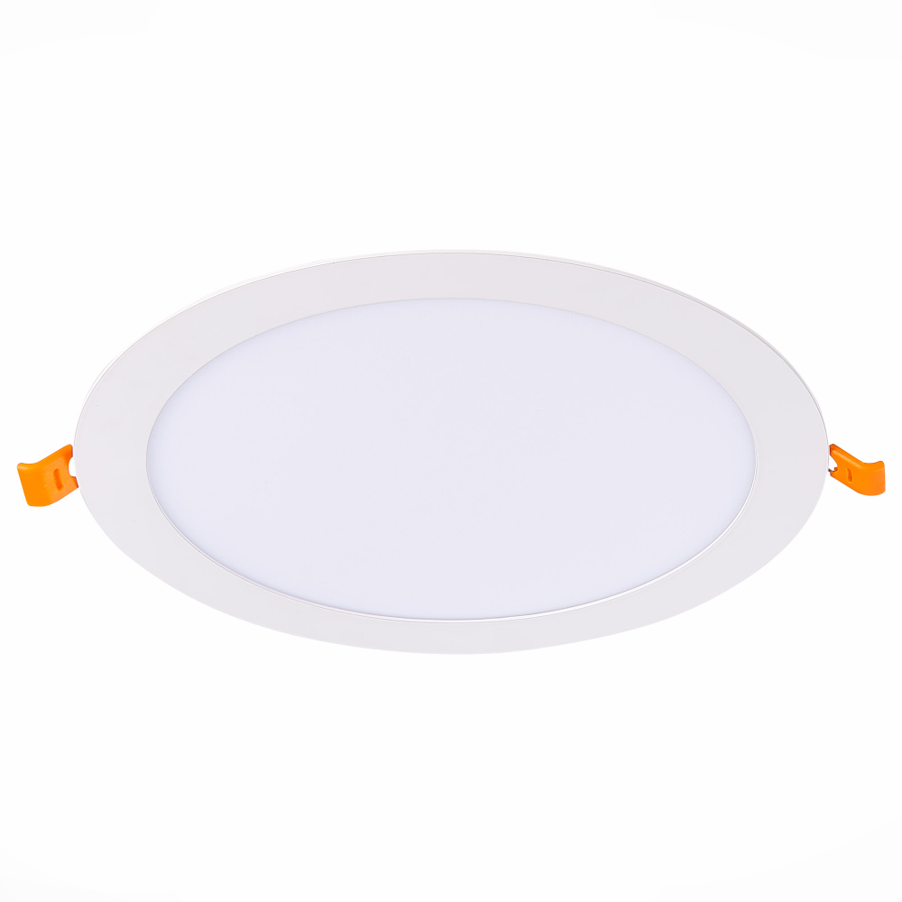 Светильник встраиваемый LED 18W 3000K 1 296Lm Ra80 110° IP20 D217xH18 90-265V