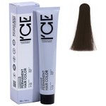 3.0 крем-краска ICE Permanent темно-каштановый натуральный - 100 мл.