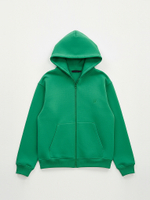 Худи boyfriend на молнии