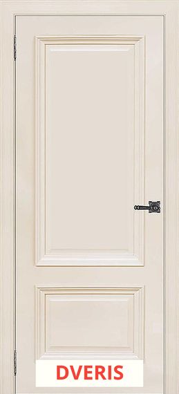 Межкомнатная дверь Неаполь 1 ПГ (Слоновая кость Ral 9001)