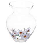 Ваза стеклянная 14см «Ромашка»