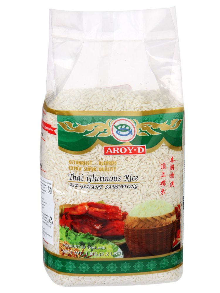 Рис Aroy-D клейкий 1 кг x 2 шт