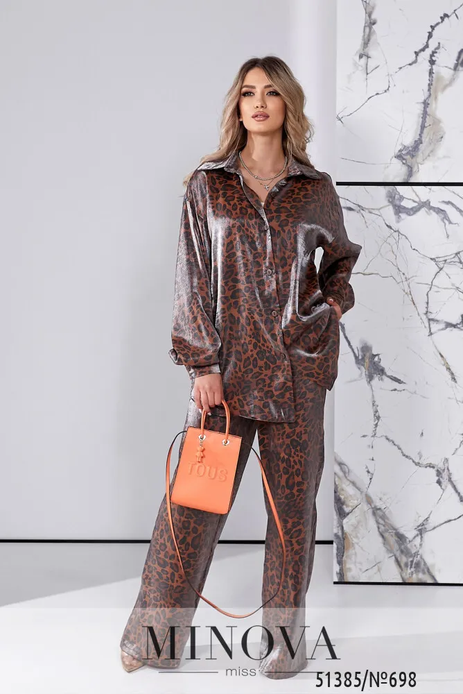 Костюм 698-коричневый Minova