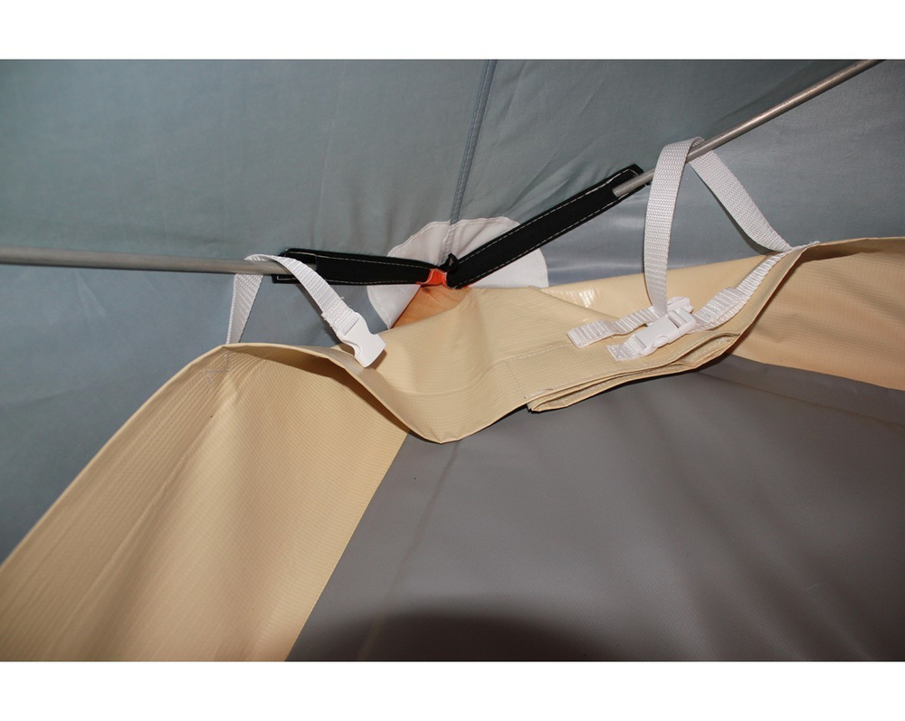 УНИВЕРСАЛЬНЫЙ ПОЛ К ПАЛАТКЕ ДЛЯ ЗИМНЕЙ РЫБАЛКИ(2.30Х2.30) с 4-мя отверстиями