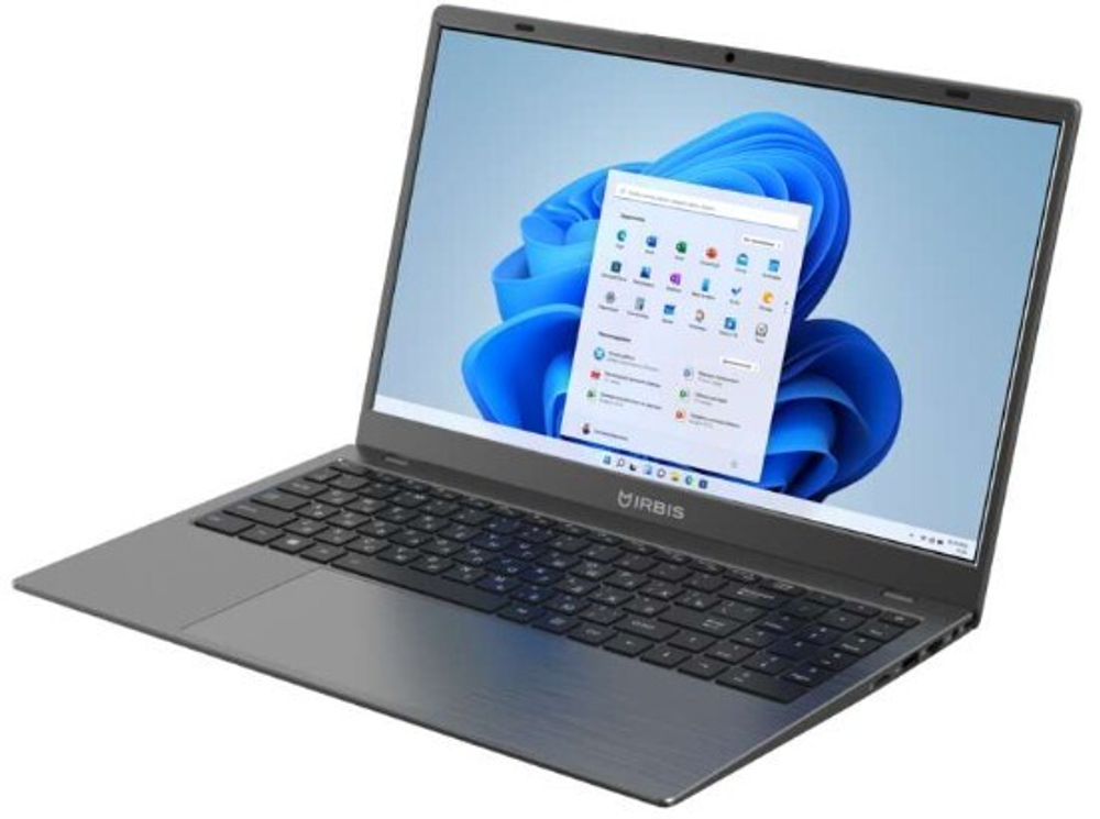 Ноутбук  Irbis Groovy 15NBP2001 15.6 ", Core i5, 16 Гб RAM, 512 Гб SSD, Iris Xe Graphics, Серый