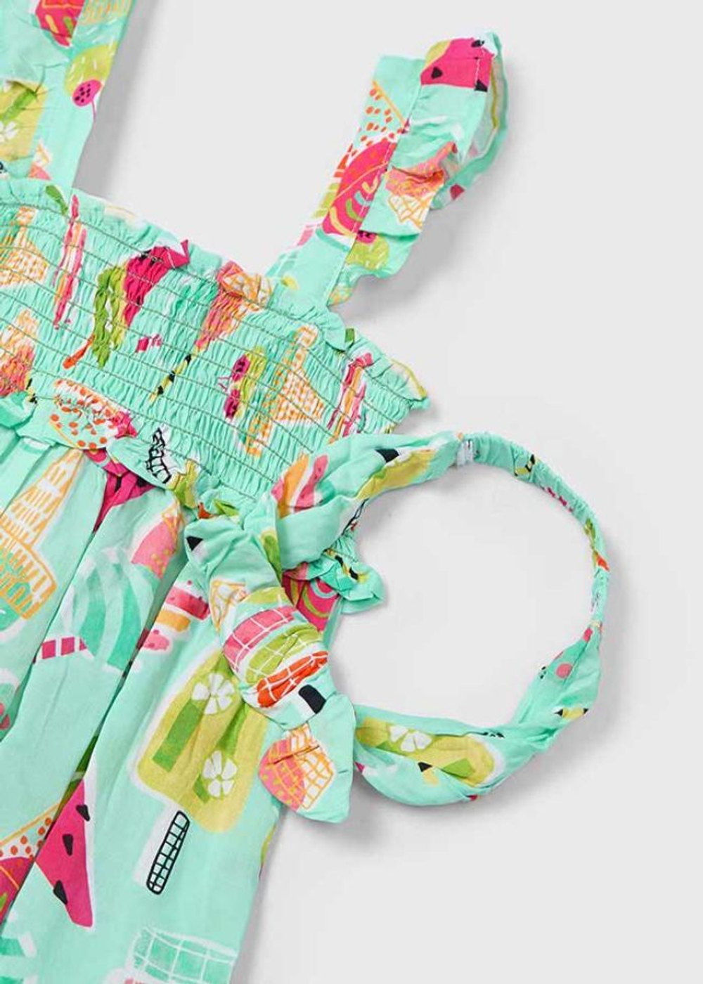 платье с повязкой на голову