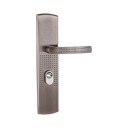 Ручка дверная на планке Стандарт РН-СТ222 Y, универсальная, матовый никель