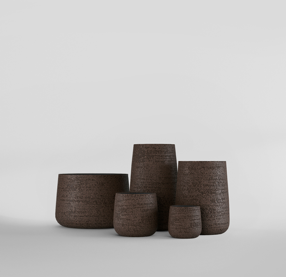 Кашпо, коллекция Surface, форма CONE