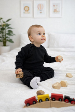 Флисовый комбинезон-трансформер RinaAmari Черный