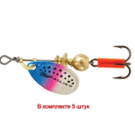 Блесна для рыбалки вращающаяся Mepps AGLIA FLUO, Micropigments Trout