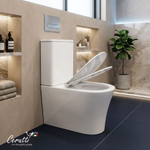 Унитаз напольный Ceruttispa АДИДЖЕ (ADIGE) CT7836 безободковый (620х365х820)