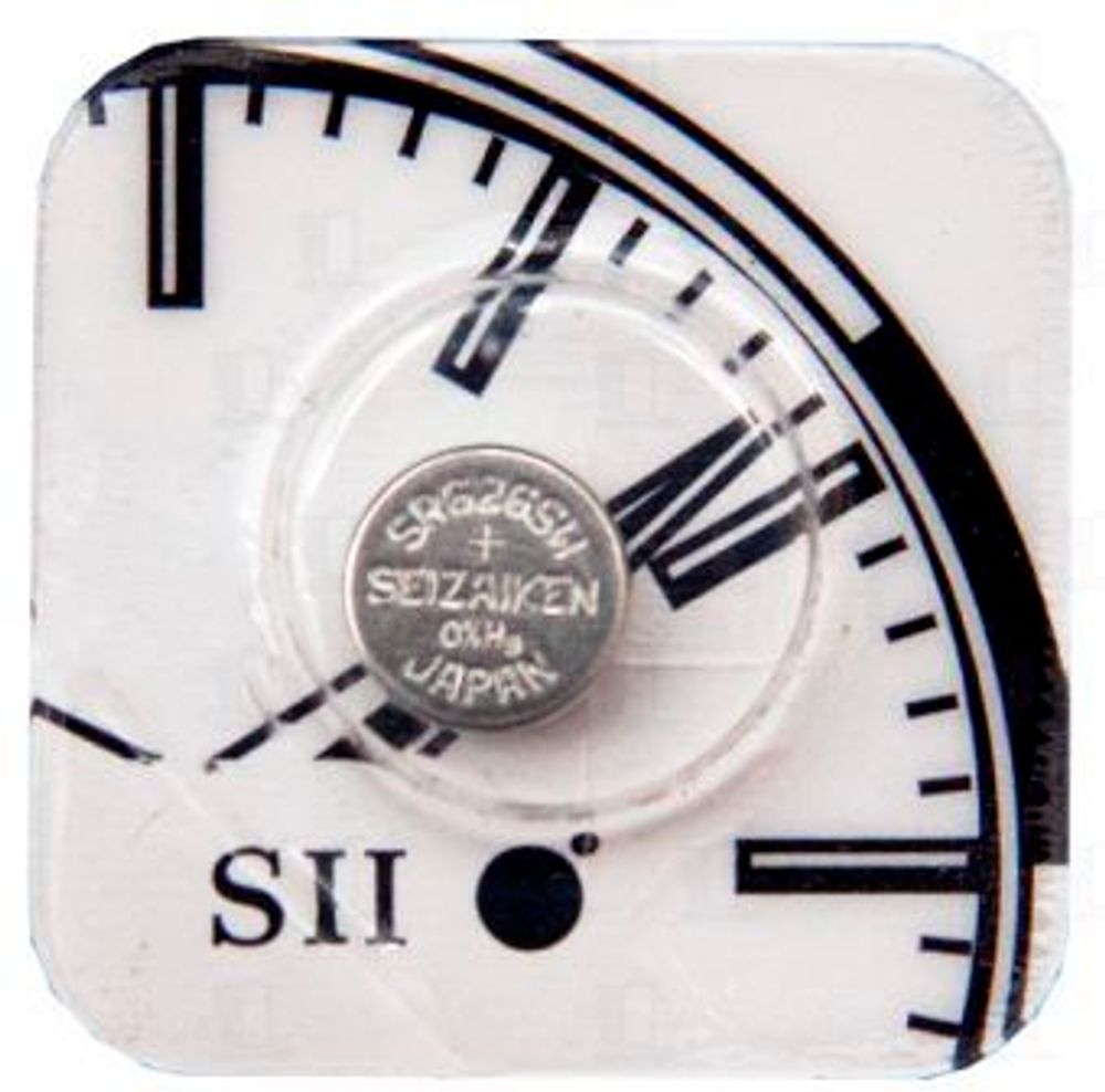 Батарейка SEIZAIKEN 377 (SR626SW) Silver Oxide 1.55V (10/100)