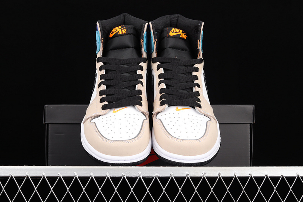 AIR JORDAN 1 RETRO HIGH OG PROTOTYPE WHITE/MULTI-COLOR/TOTAL ORANGE