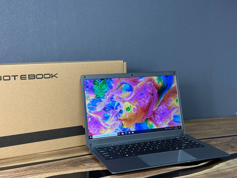 14" Ноутбук Dexp 14N-4000 (1366x768, Intel Celeron N4000, RAM 6ГБ,SSD 128ГБ, Intel UHD Graphics 600, Win 10Pro)