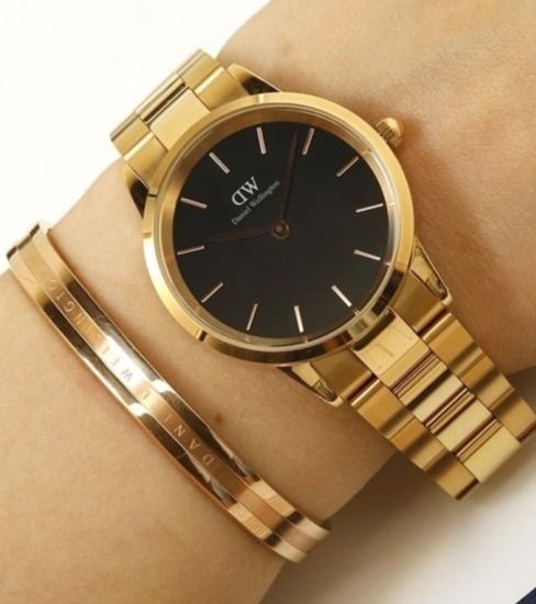 Наручные часы с браслетом Daniel Wellington (часы DW00100214 + браслет DW00400140)