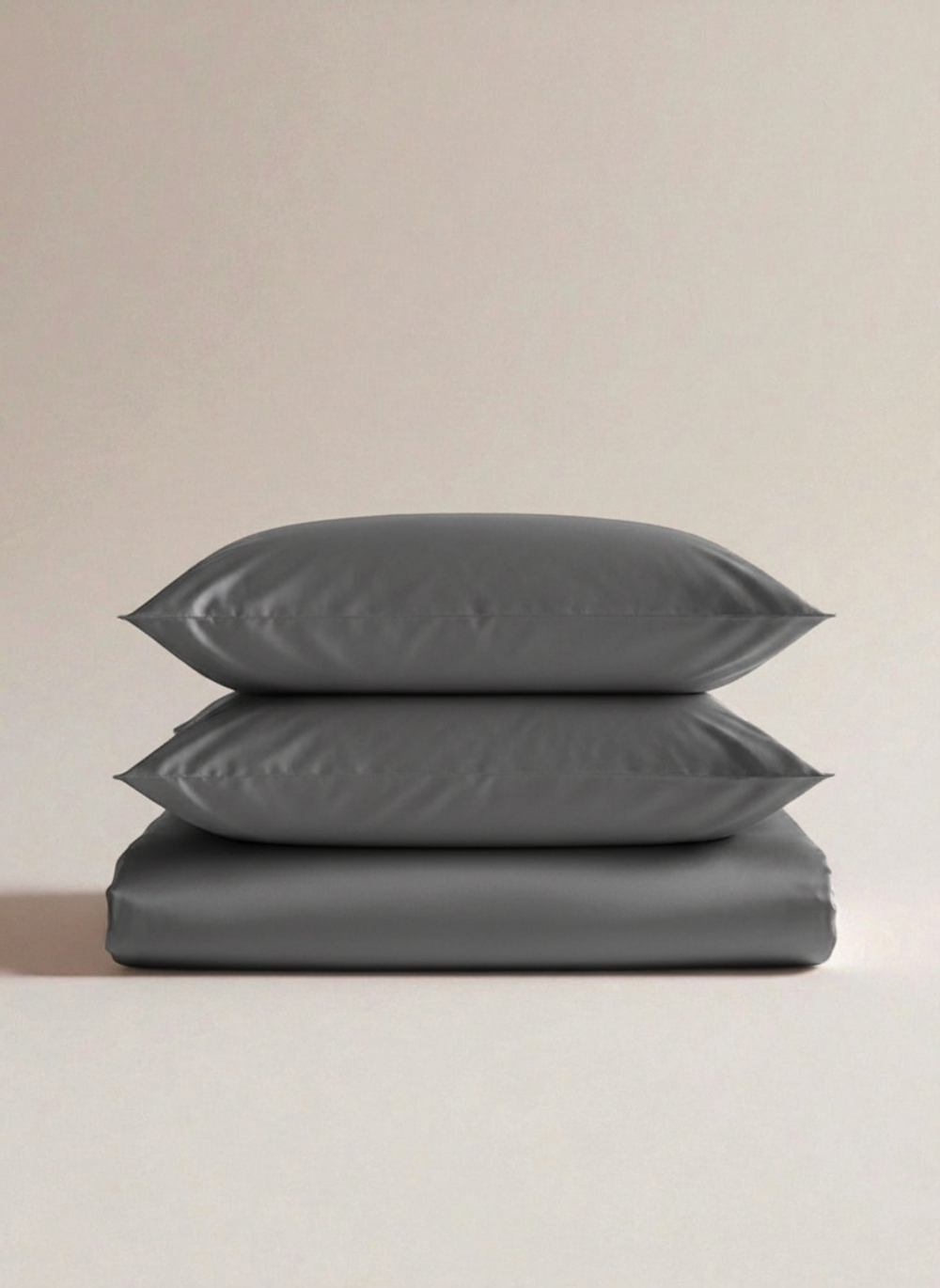 Комплект постельного белья стальной