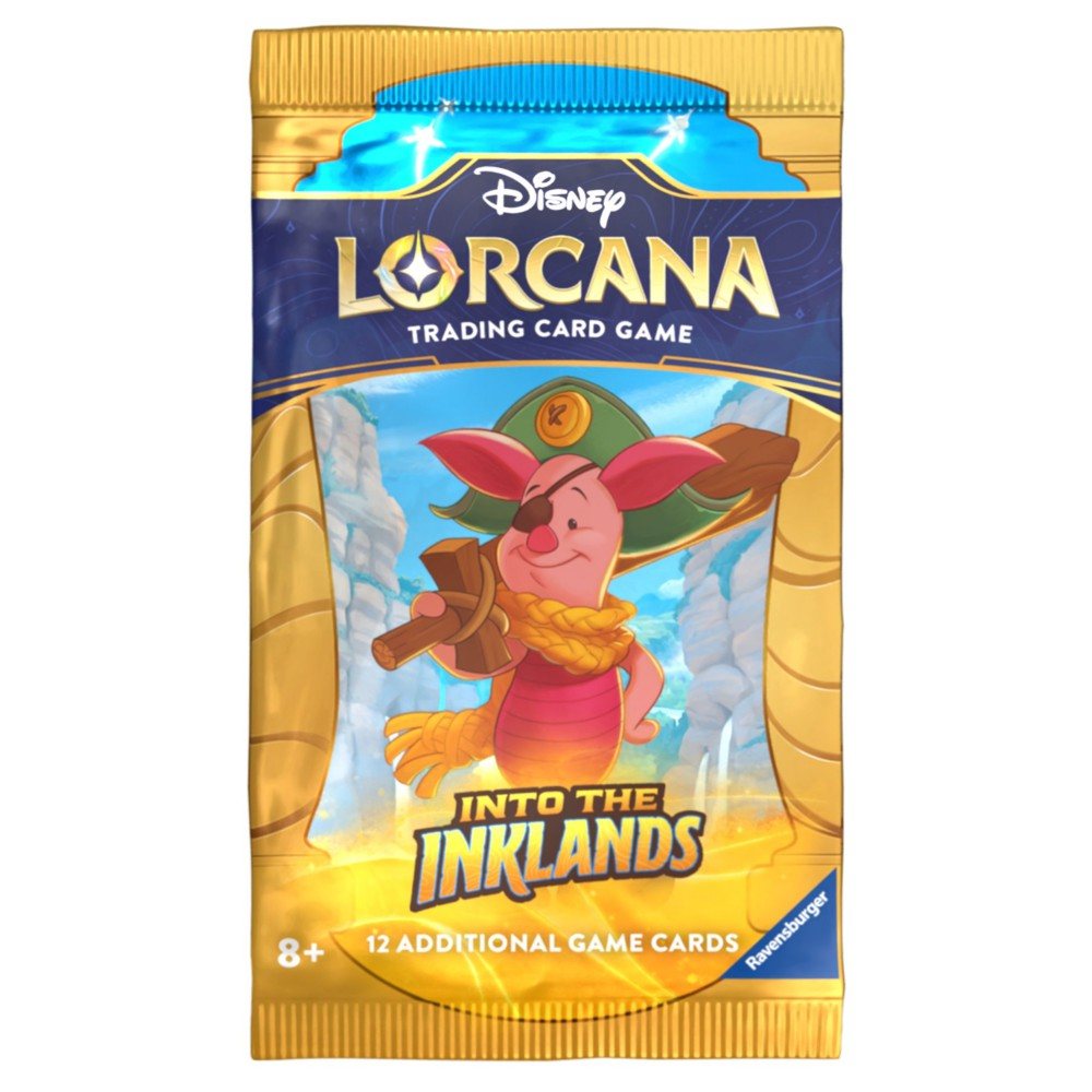Ravensburger 98312 — Карточная игра Disney Lorcana Into the Inklands набор 24 бустера 288 карт — фото 3