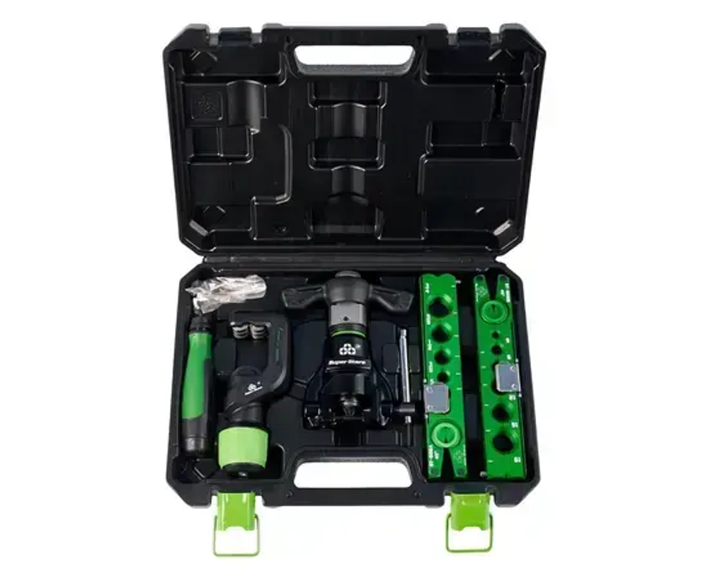 Вальцовка эксцентриковая с реверсом Ballu Super Stars ST-R806FT-L (1/4"-3/4"; 6-19мм; с труборезом и