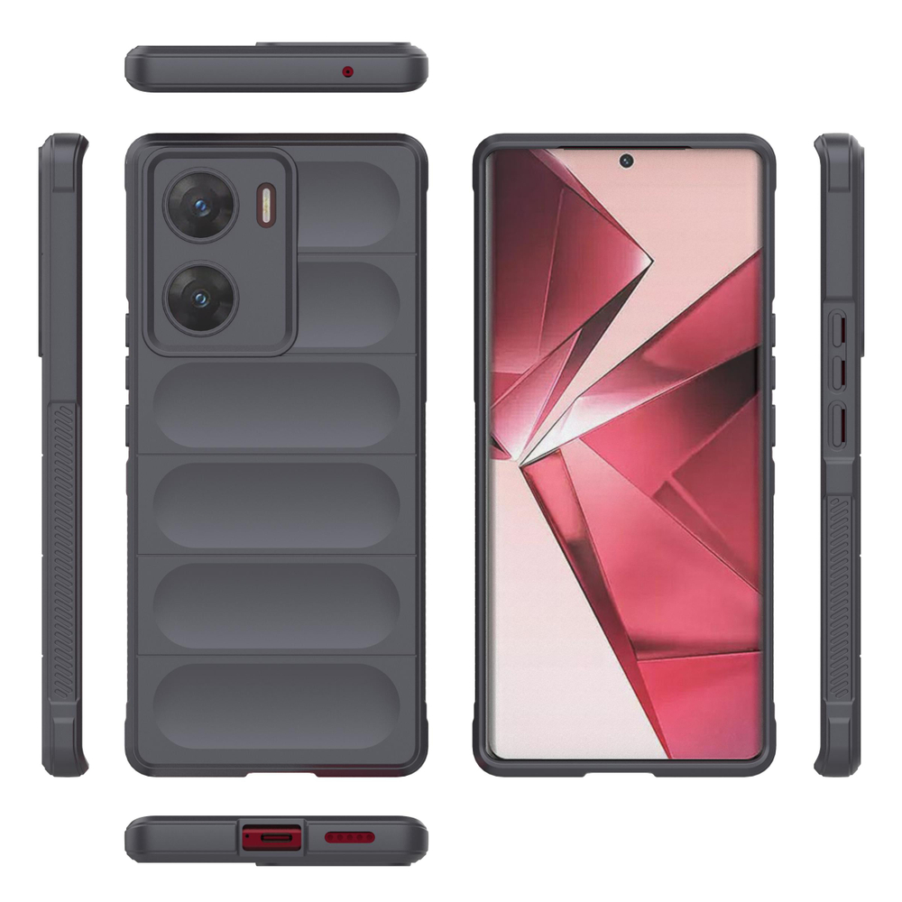 Противоударный чехол Flexible Case для Vivo V30 Lite