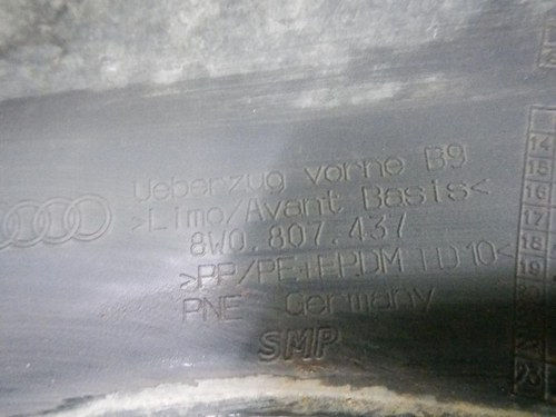 Бампер передний Audi A4 B9 (2015-2020)