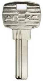 Заготовка вертикального ключа 10337 APECS 1D рифленый КНР APK2R