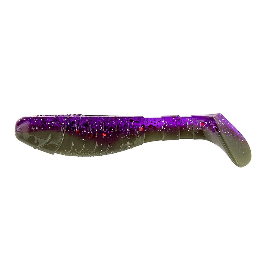 Виброхвост Chubby 3,55"/9 см Fio & Lime 5шт. (HS-4-014) Helios