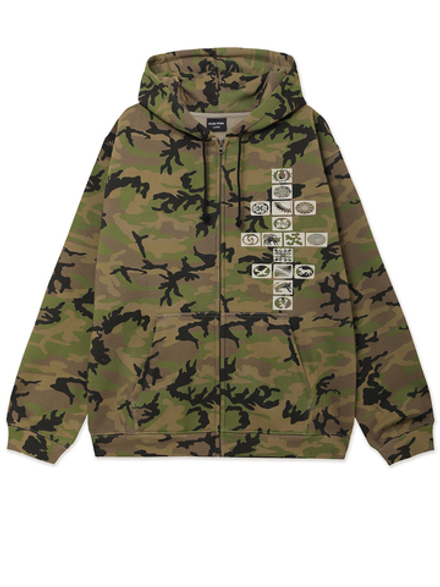 Толстовка С Капюшоном На Молнии Kollaasi Zip Hoodie