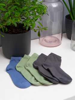 Комплект детских носков ПЯТОЧКИ 5 пар (МИКС) для мальчиков