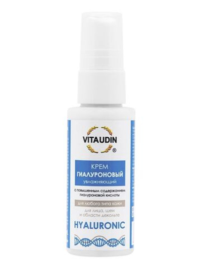 Гиалуроновый увлажняющий крем для лица и шеи VITA UDIN - 50 мл.
