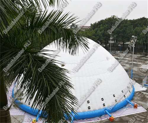 Надувной шатер "Айсберг" 15*15*7 м, ПВХ 0.6 мм