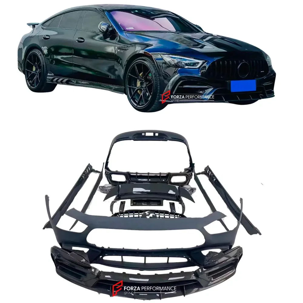 Карбоновый обвес для AMG GT X290 GT43 GT50 GT53 GT63 GT635 4-DOOR 2018+ Мерседес Бенц