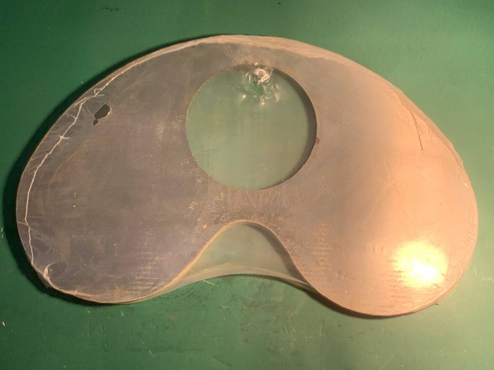 Шиберная плита Schwing 10018046 DN180 (карбид вольфрама)