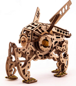 Деревянный конструктор механический UNIWOOD Шагающий Зообот