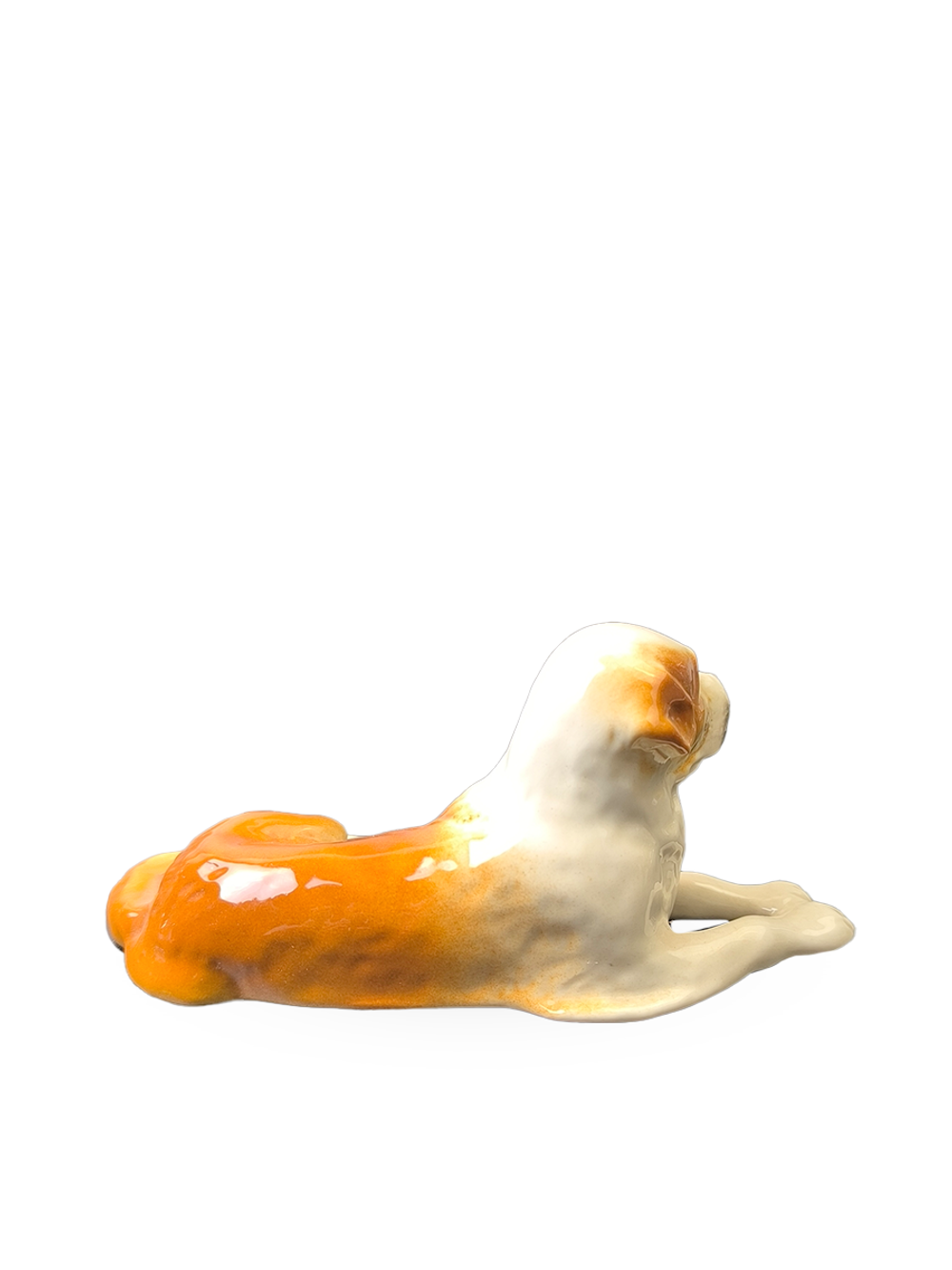 Фарфоровая статуэтка "Сенбернар" Сциталис