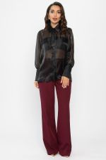 Блуза Вернисаж (черная) Б14320-33М LT Collection