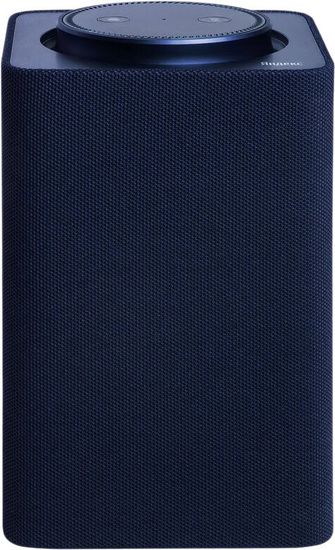 Умная колонка Яндекс Станция Макс с Алисой, с Zigbee, синий, 65Вт