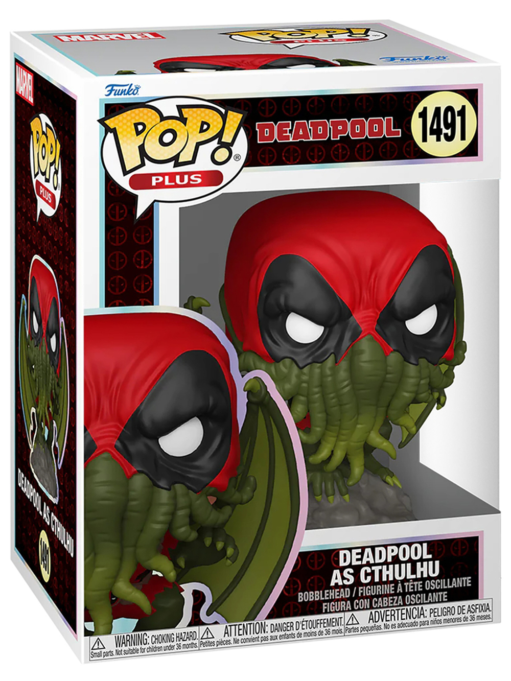 Фигурка Funko POP! Plus Bobble Marvel Deadpool Lit Cls Deadpool As Cthulhu (1491) 83984