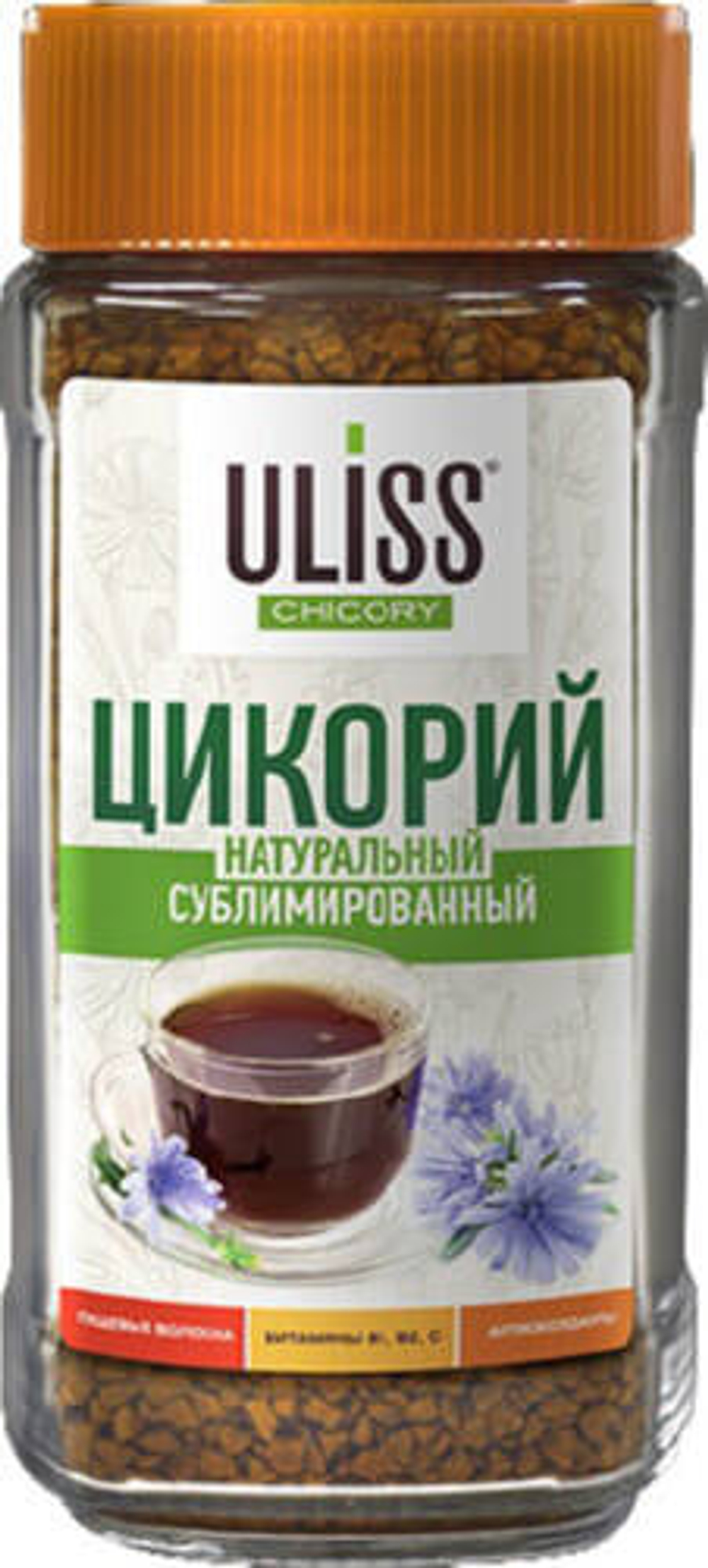 Цикорий Uliss Chicory (стеклобанка) 85 г.
