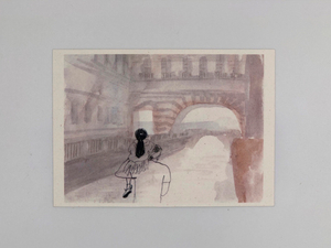 Открытка Зимняя канавка