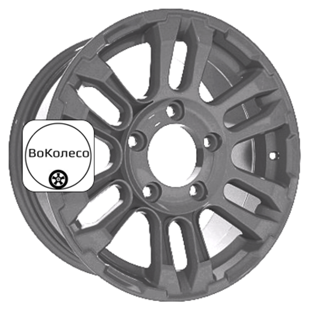 7x16/5x139,7 ET40 D98,5 Тайга (КЛ251) Графит СКАД