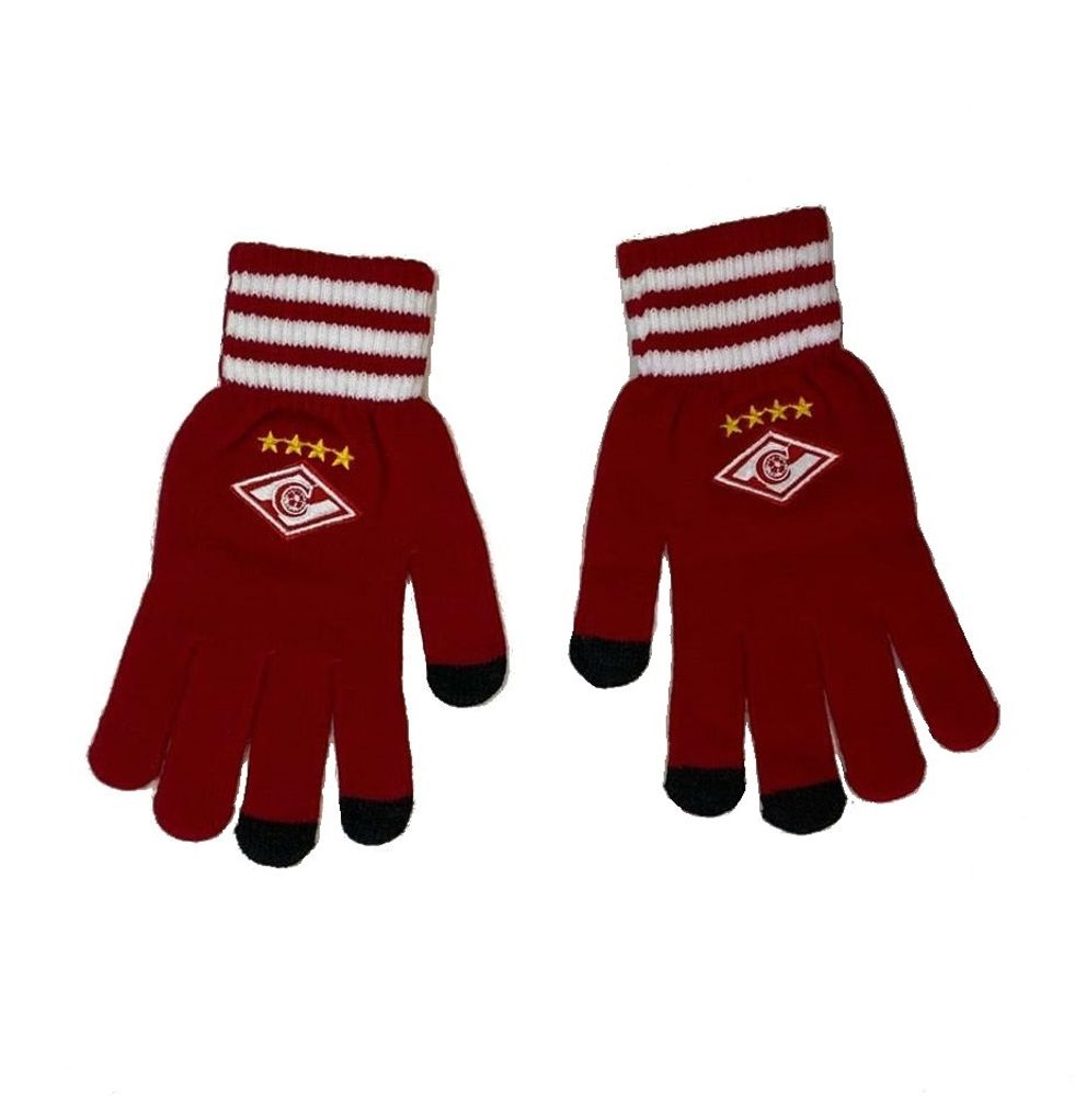 Вязаные перчатки «Барселона»