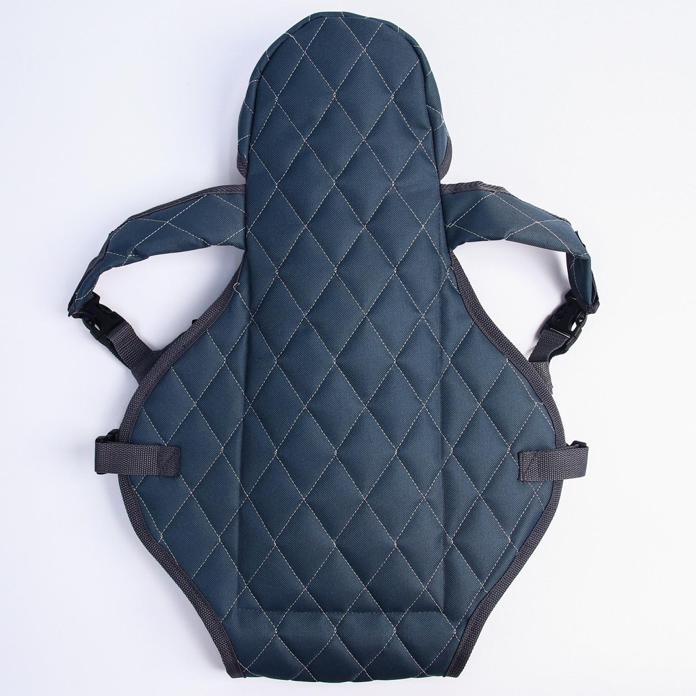 1804470 Рюкзак-кенгуру «Сидим и лежим», цвет серый