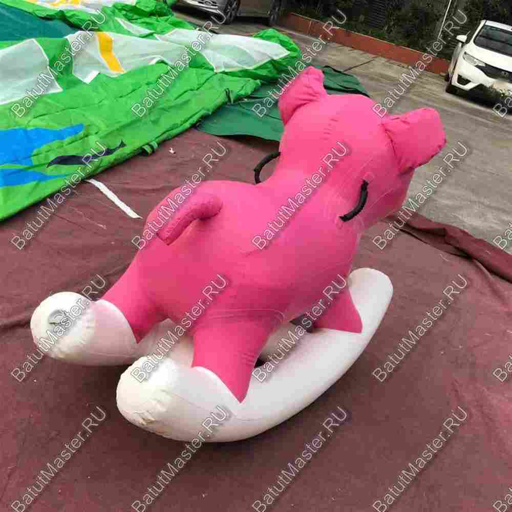 Надувная качалка «Свинка»