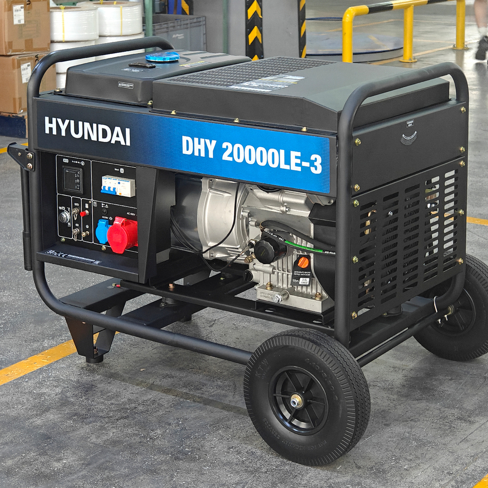 Дизельный генератор Hyundai DHY 20000LE-3