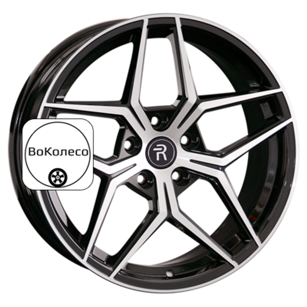 8x18/5x114,3 ET30 D60,1 LX191 BKF (конус, C570) Replay