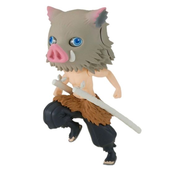 Фигурка Q Posket Demon Slayer Kimetsu No Yaiba, Inosuke Hashibira, 7 см / Фигурка по мотивам аниме "Клинок, рассекающий демонов", Иноске Хашибира, 7 см