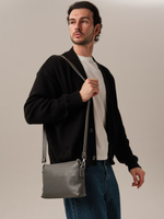 Мужская сумка кроссбоди DBR 7131 мышиный