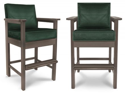 Стул бильярдный Бристоль ясень (Grey_bristol,Винилискожа Mahogany,Винилискожа (Mahogany) цвет № 202)