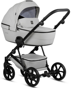 Детская коляска Tutis Viva 5 Plus Leather 2024 2 в 1 1452085 Cloud