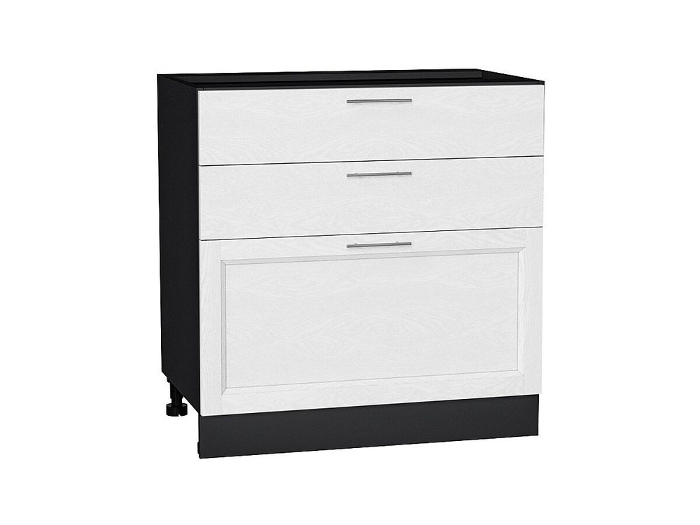 Шкаф нижний с 3-мя ящиками Сканди